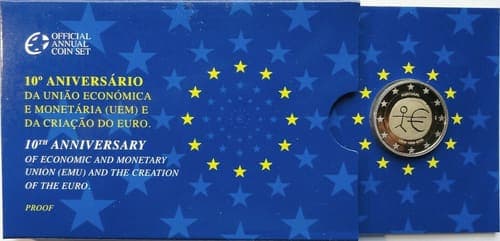 10th anniversary of Economic and Monetary Union Proof • Folder