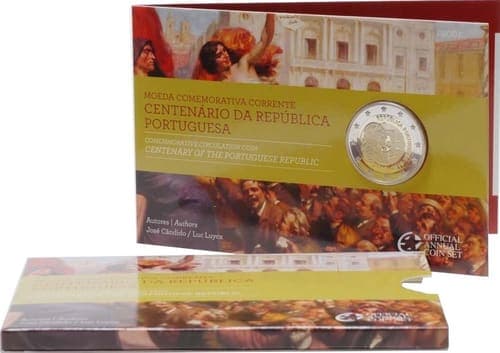 100th anniversary of the Portuguese Republic Proof • Folder