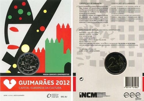 European Capital of Culture 2012, the city of Guimarães in northern Portugal BU • Card