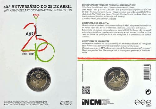 40th Anniversary of the 25th April Revolution BU • Card