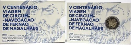 500 years of the first circumnavigation organised and led by the Portuguese explorer and navigator Fernão De Magalhães Proof • Folder