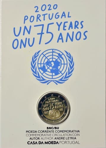 75th anniversary of the United Nations BU • Card