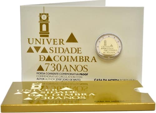 730th anniversary of the University of Coimbra Proof • Folder