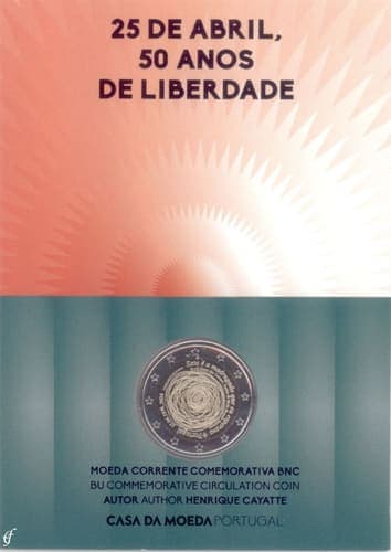 The 50th anniversary of the 25th of April
          1974 BU • Card