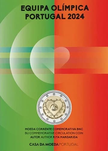 Portugal’s participation in the 33rd Olympic Games BU • Card