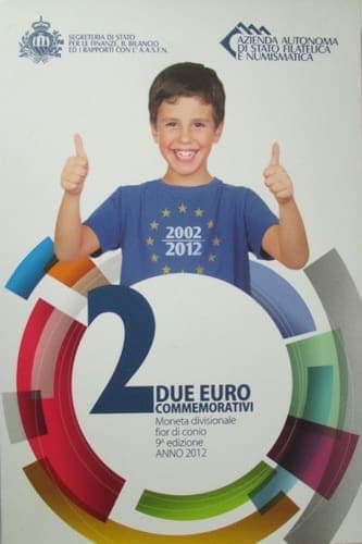 Ten years of the euro BU • Blister