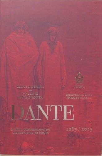 The 750th anniversary of the birth of Dante Alighieri BU • Blister