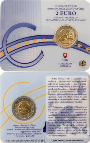 10th anniversary of Economic and Monetary Union BU • Card