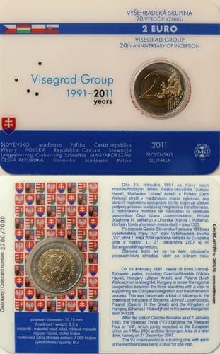 20th anniversary of the formation of the Visegrad Group BU • Card