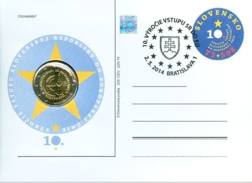 10th anniversary of the accession of the Slovak Republic to the European Union BU • Letter