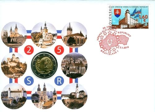 The 25th anniversary of the establishment of the Slovak Republic BU • Letter
