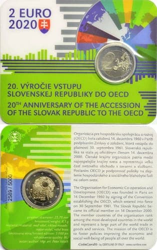 20th anniversary of Slovakia’s accession to the Organisation for Economic Co-operation and Development (OECD) BU • Card