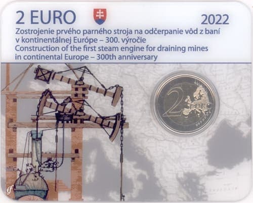 The 300th anniversary of the construction of continental Europe’s first atmospheric steam engine for draining mines BU • Card