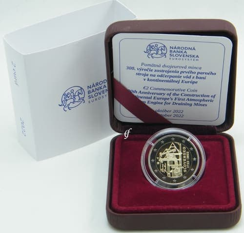 The 300th anniversary of the construction of continental Europe’s first atmospheric steam engine for draining mines Proof • Box