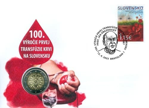 The 100th anniversary of the first blood transfusion in Slovakia BU • Letter