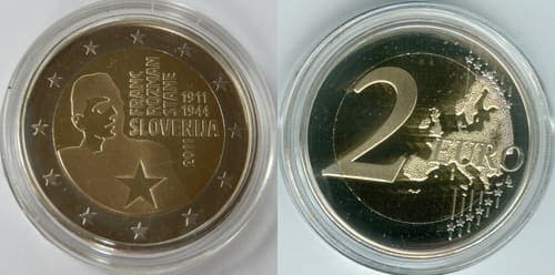 100th anniversary of the birth of Franc Rozman-Stane Proof • Capsule