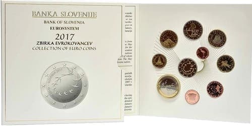 The 10th anniversary of the euro in Slovenia KMS • Proof • Folder