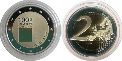 The 100th anniversary of the foundation of the University of Ljubljana Proof • Capsule