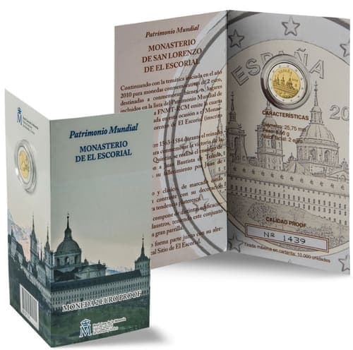 Monastery of San Lorenzo de El Escorial – UNESCO World Heritage series Proof • Folder