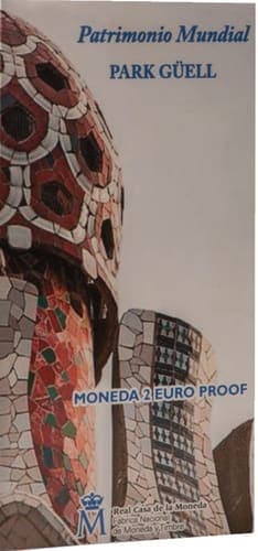 UNESCO's World Cultural and Natural Heritage Sites — Park Güell Proof • Folder