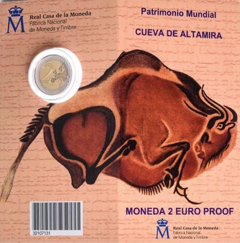 Unesco’s World Cultural and Natural Heritage Sites — Cave of Altamira Proof • Folder