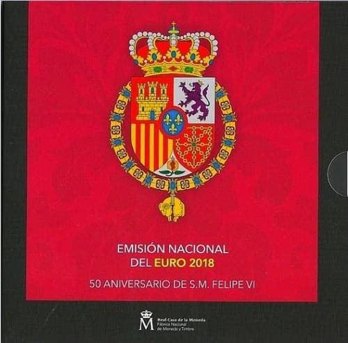 The 50th anniversary of King FELIPE VI KMS • BU • Folder