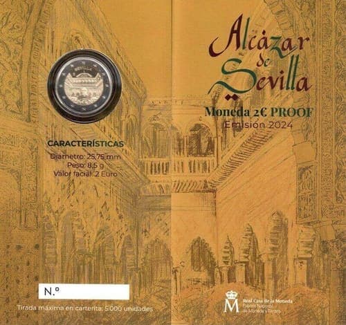 The recognition of Seville (Archivo de Indias, Real Alcazar de Sevilla y Catedral de Sevilla) as a UNESCO World Heritage Site Proof • Folder