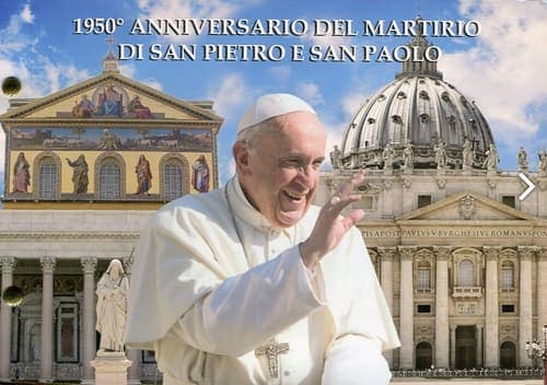 1950th anniversary of the martyrdom of Saint Peter and Saint Paul BU • Loose
