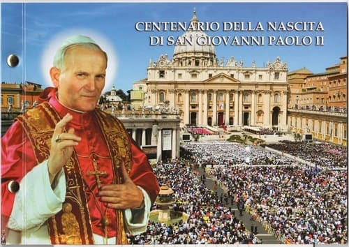 100th Anniversary of the Birth of Pope John Paul II BU • Letter