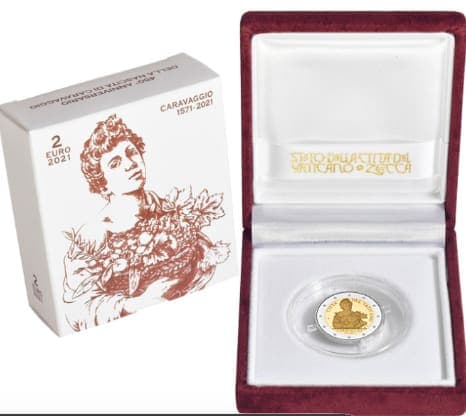 The 450th anniversary of the birth of Caravaggio Proof • Box