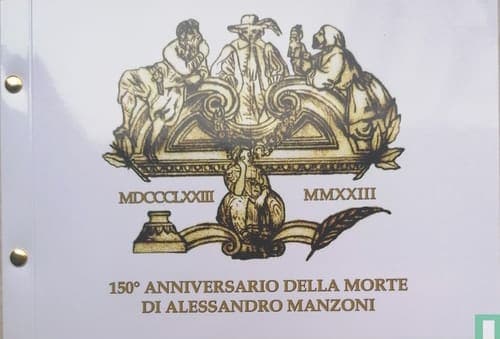 The 150th anniversary of the death of Alessandro Manzoni BU • Letter