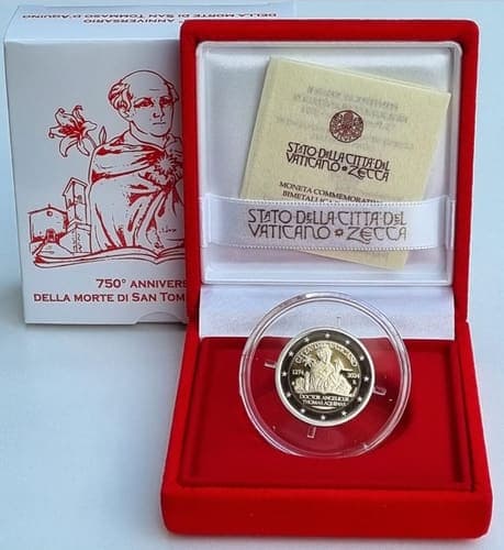 The 750th anniversary of the death of St. Thomas Aquinas Proof • Box