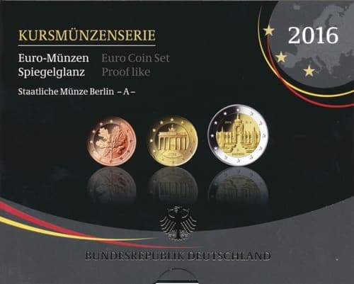 Saxony (Federal States series) KMS • Proof • Folder