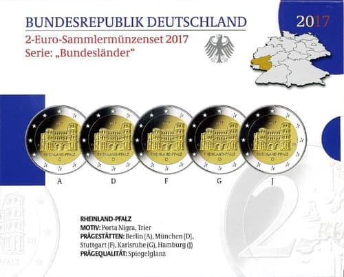 Rhineland-Palatinate (‘Federal States’ (Bundesländer) series) CCS • Proof • Folder