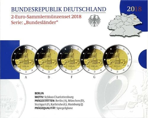 Berlin (‘Federal States’ (Bundesländer) series) CCS • Proof • Folder