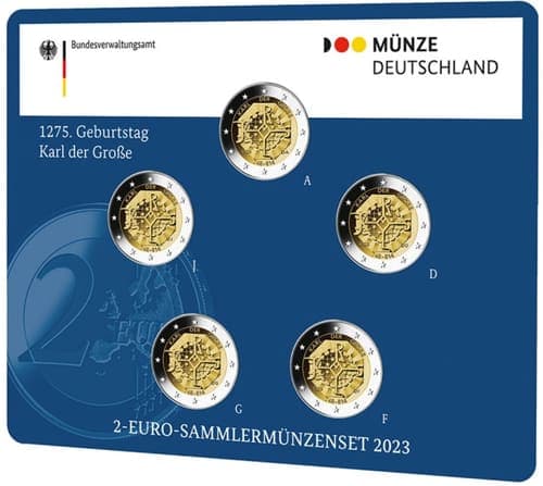 The 1275th anniversary of the birth of Charlemagne (748–814), King of the Franks and Holy Roman Emperor CCS • BU • Folder