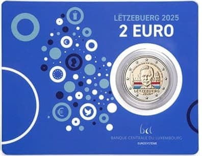 The 25th anniversary of the accession to the throne of Grand Duke Henri BU • Card