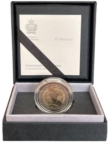 The 550th anniversary of the birth of Michelangelo Proof • Box