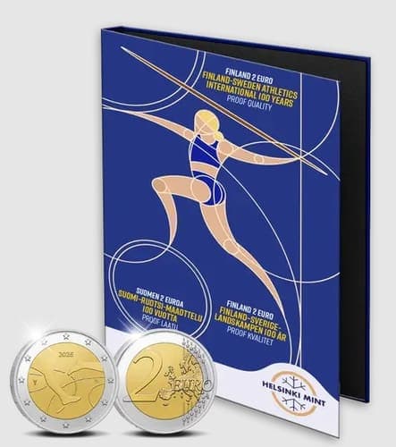 Finland–Sweden Athletics International Proof • Box