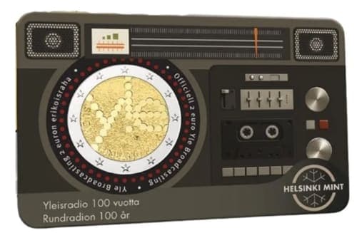 100th Anniversary of Finnish Radio Broadcasting - Yleisradio Oy BU • Card