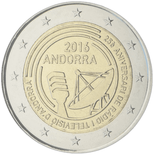 Andorra 2016 25th anniversary of the Radio and Television of Andorra
