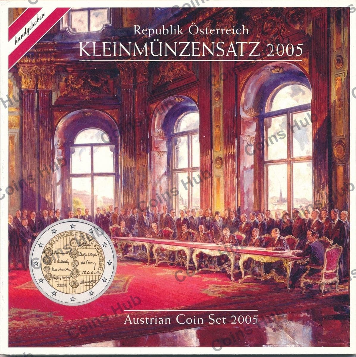 Annual set with €2 commemoratives