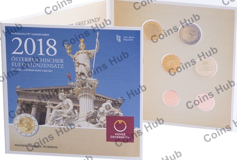 Annual set with €2 commemoratives