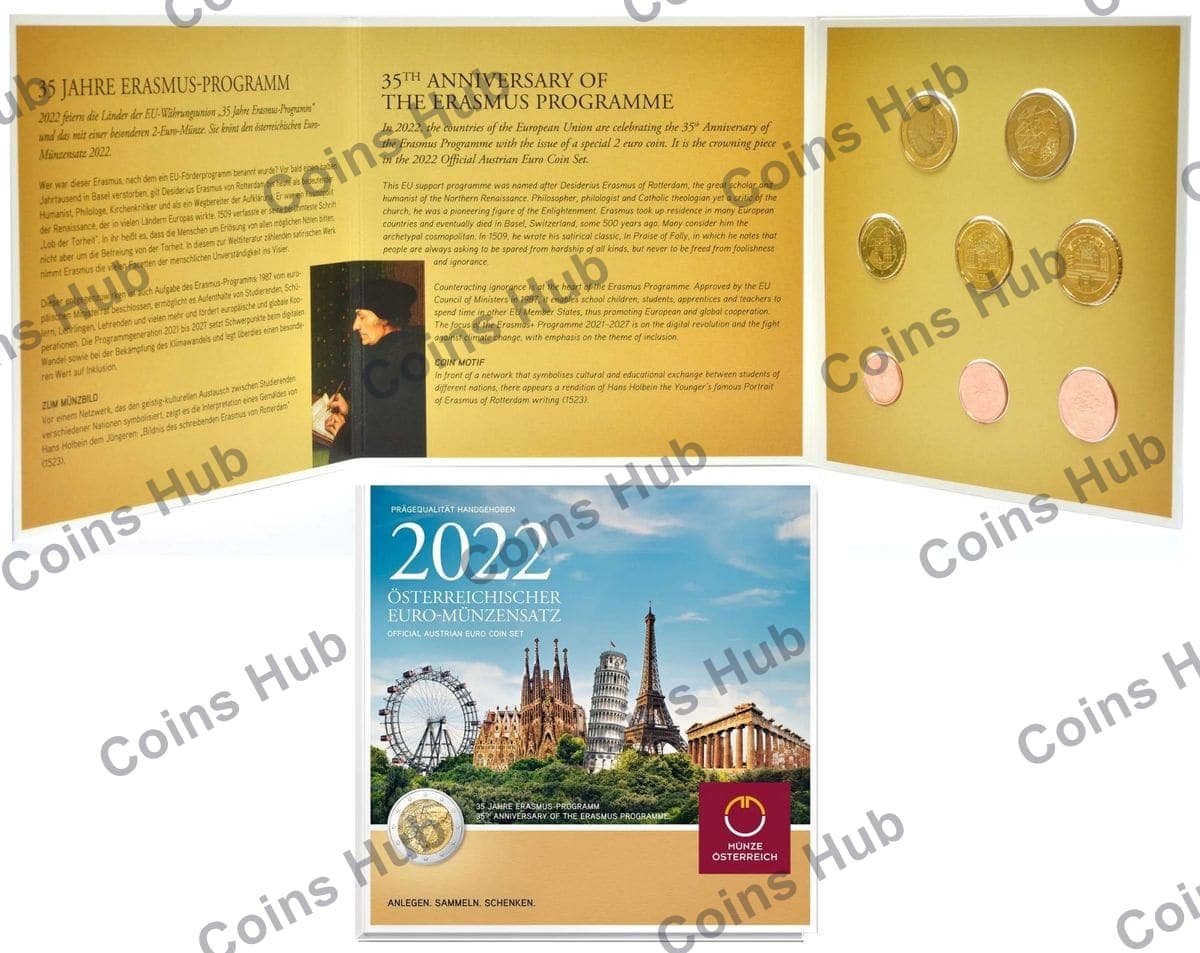 Annual set with €2 commemoratives
