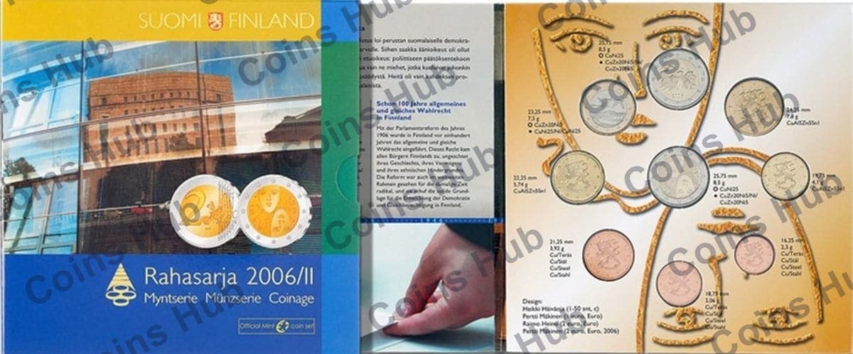 Annual set with €2 commemoratives