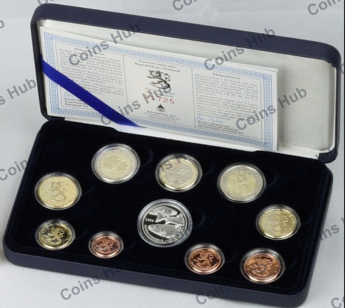 Annual set with €2 commemoratives