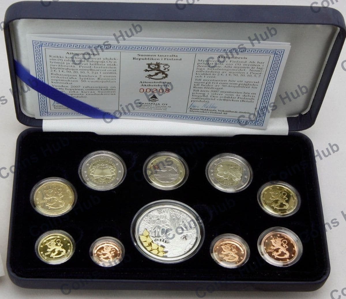 Annual set with €2 commemoratives