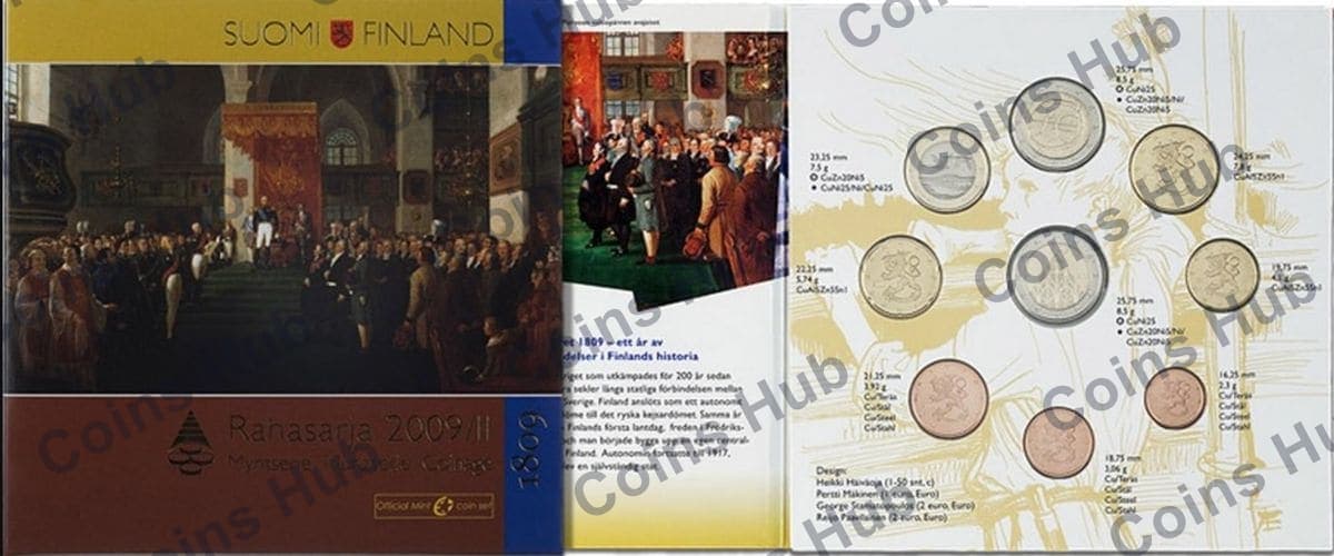 Annual set with €2 commemoratives