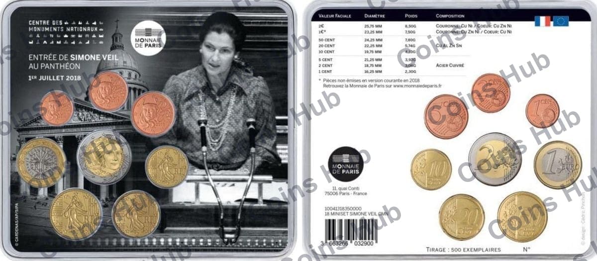Annual set with €2 commemoratives