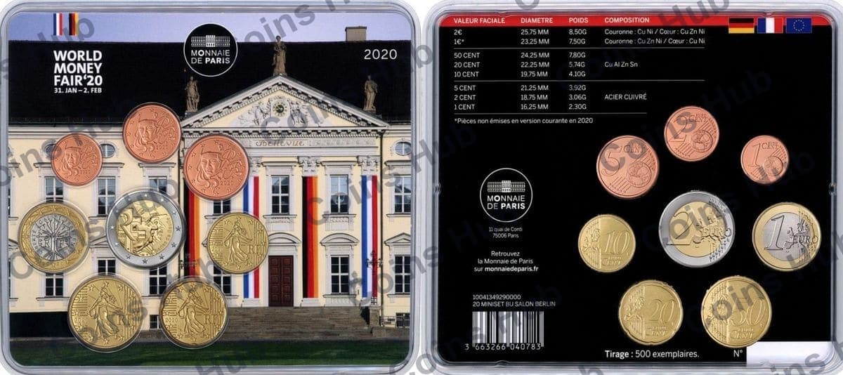 Annual set with €2 commemoratives